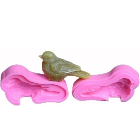 Silicone molds 3D Bird Sparrow